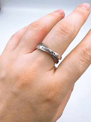 Серебряные кольца: Кольцо, Коктейльное, Проба 925, Женские, Фианит, Новый — 23