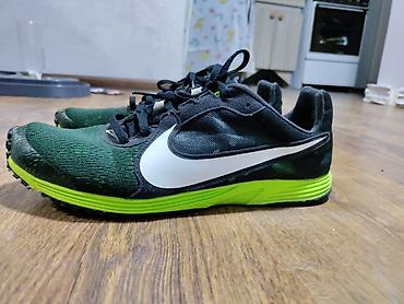 nike hyperko: Nike firmasının qara və yaşıl rəngli idman Original 100% — 2