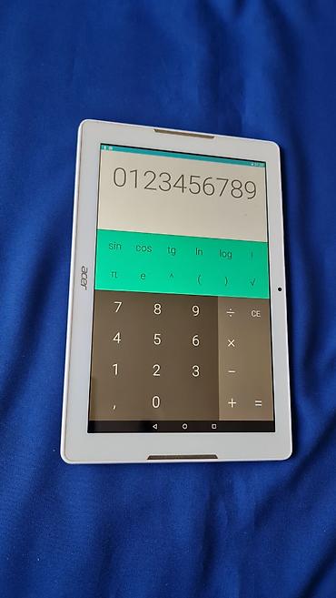 Tableti: Acer Iconia tablet – bela boja, 10-inčni ekran - Brend/model: Acer — 9