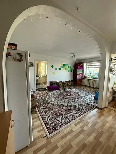 4: 2 комнаты, 48 м², Аламединский рынок / базар Индивидуалка, 4 этаж — 1