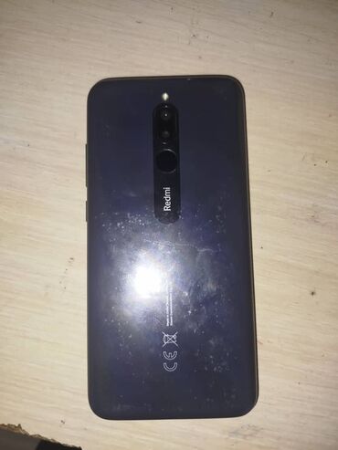 телефоны редмт: Redmi, Redmi 8, Б/у, 64 ГБ, цвет - Черный, 2 SIM
