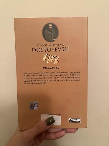 classi: Məhsul: Kitab – “Kumarbaz” (Fyodor Mihayloviç Dostoyevski) Nəşriyyat — 2
