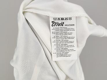 biale kurtki: Crivit, T-shirt damski, rozmiar S — 5