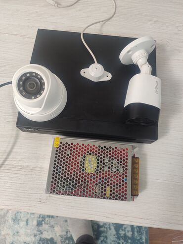 Видеонаблюдение: Продам видеонаблюдения. Камеры 2 штуки. Запись звука 1 шт. блок — 10