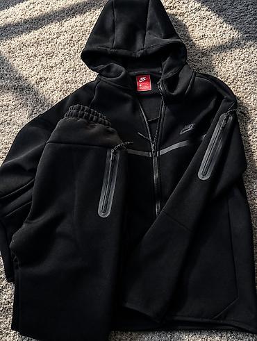 Мужской спортивный костюм, M, Nike, Новый, цвет - Черный