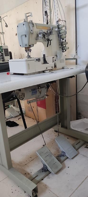 tikiş mawini: Sənaye tikiş maşını – Yamata interlok/coverstitch tipli — 1