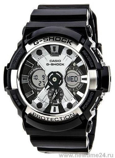 часы мужские бу: Casio G-Shock GA-200BW.
состояние идеальное