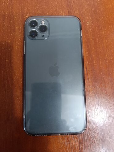 iphone 11 pro max цена в бишкеке: IPhone 11 Pro Max, Колдонулган, 64 ГБ, Alpine Green, Коргоочу айнек, Каптама, 77 %