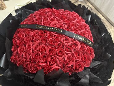 букет из бабочек бишкек: 199 роз 🌹 искусственные Розы Изящный букет из множества красных