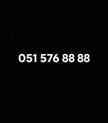 Telefon ehtiyat hissələri: VIP nömrə satışı – “051 576 88 88” - Operatör: 051 prefiksi — 1
