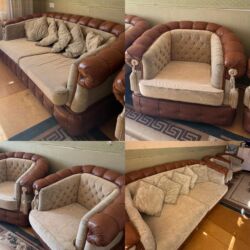 Kreslolar: İşlənmiş, Divan, 2 kreslo, Bazasız, Açılan