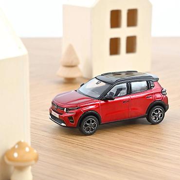 odece: 🚗 Citroën C3 2024 – Elixir Red & Black Roof – Norev (1:43) Norev — 1