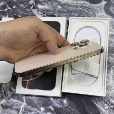 Apple iPhone: IPhone 16 Pro, Б/у, 256 ГБ, Desert Titanium, Чехол, Коробка, 93 % — 11