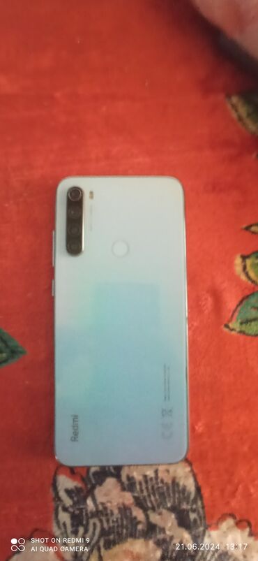 телефон fly iq4516: Xiaomi Redmi Note 8T, 64 ГБ, цвет - Бежевый, 
 Сенсорный, Отпечаток пальца, Две SIM карты
