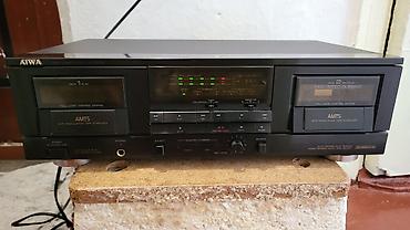 стенный печь: AIWA AD-WX 616Z made in SINGAPORE, нужна профилактика, левый карман — 3