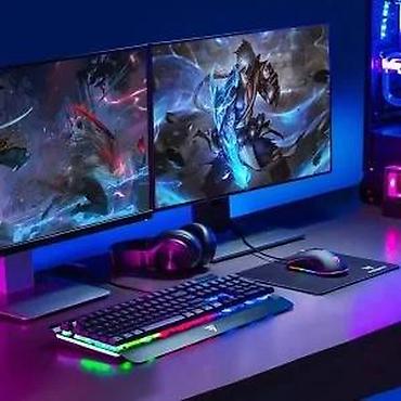 Druga oprema za računare i laptopove: MEMBRANSKA TASTATURA SVETLEĆA METALNI PANEL VICTSING PC279A | Cene — 10