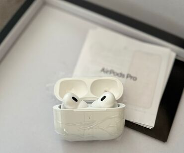 apple nauşnik: Airpods pro 2 kopya Mehsukşl yenidir Səs effekti yaxşıdır Qiymet