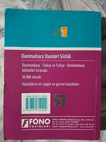 Книги и журналы: Danimarka dili lüğəti. Xüsusiyyətlər: - İki bölmə bir kitabda — 2