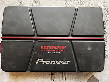 playstation 3 işlenmiş: Pioneer GM-A6704 Güc: 1000 volt Əla vəziyətdə problemsizdi üsdündə hər — 1