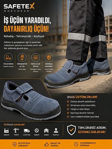 vozol yağı: Safetex Workwear təhlükəsizlik ayaqqabıları – ağır iş şəraitində — 1