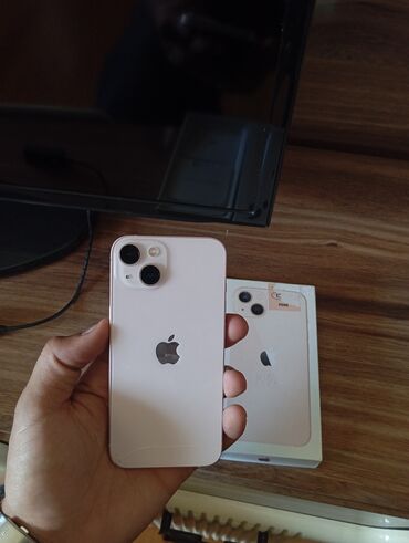 Apple iPhone: IPhone 13, 128 GB, Çəhrayı, Face ID