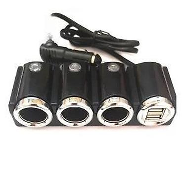 Ostala auto elektronika: Auto punjač sa 3 priključka+2 USB NO-1503. OPIS PROIZVODA: Auto punjač — 6