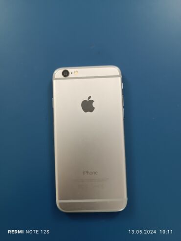 Apple iPhone: IPhone 6, 16 GB, Matte Silver, Sənədlərlə