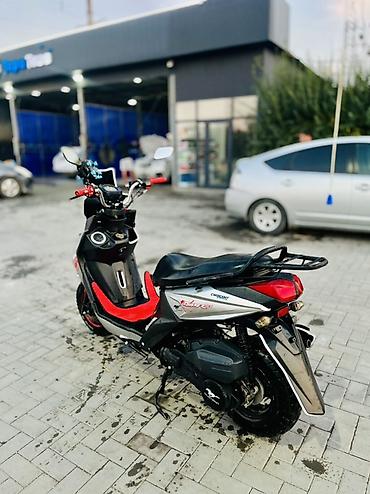 mr moto: Вложения передний тормоз Скутер (мопед) спортивного стиля, 2‑местный — 5