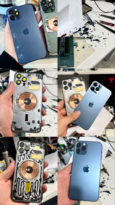 охладитель телефона: Замена заднего стекла на iPhone 12/12 Pro/12 Pro Max/13/13 Pro/13 Pro