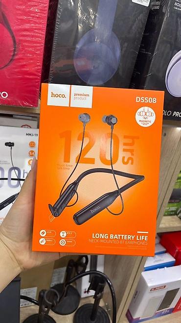 Аудиотехника: Mobi Center/ Моби Центр Hoco Neckband BT Earphones — беспроводные — 1