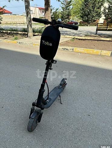 velosiped 3 teker: Elektrikli Skuter Satılır tek problemi arxa teker patlaqdı 40 m lıq — 3