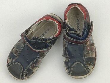 sandały wiazane zlote: Sandals 23, Used