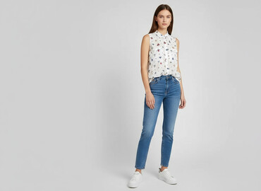 kamizelka garniturowa damska stradivarius: Stradivarius, Bluzka damska, rozmiar S