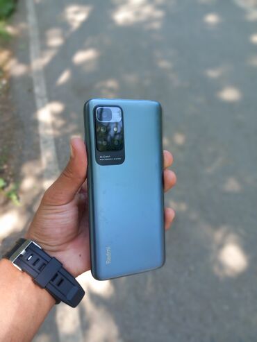 корейские телефоны: Redmi, Redmi Note 11, Б/у, 128 ГБ, цвет - Синий, 1 SIM, 2 SIM
