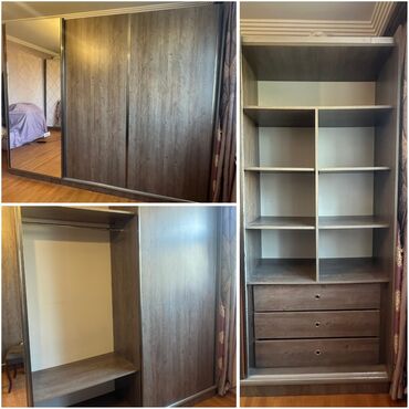 Dolablar: Kupe dolab.qiymet 230 man.eni 3.20sm,derinliyi 52sm,hund.2.50sm.unvan