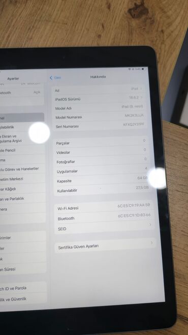 Apple iPad: Apple iPad (9-cu nəsil) planşet - Model adı: iPad (9-cu nəsil) -