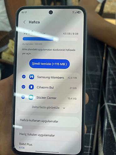 samsung işlənmiş: Samsung 256 GB, rəng - Boz, İki sim kartlı — 2