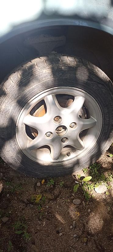 мтз82 3: Литые диски R14 + шины Dunlop 175/70 R14 - Комплект легкосплавных — 1