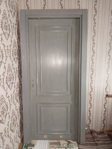 Otaq qapıları: Used Wood door Otaq qapısı 90x205 cm, No guarantee, Customer pickup