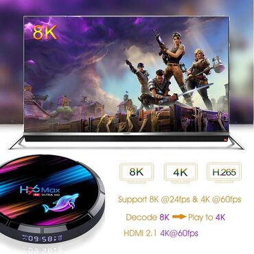 smart board: Yeni Smart TV boks TV box 4 GB / 128 GB, Android, Ünvandan götürmə, Pulsuz çatdırılma, Ödənişli çatdırılma