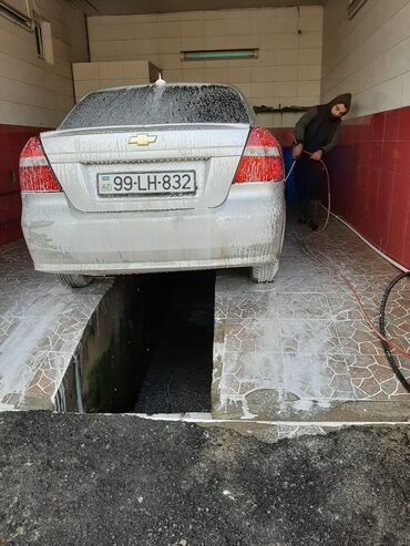 Restoran, kafelər: Obyekt: Çay evi və avtoyuma kompleksi - Yol kənarında, gecə — 12