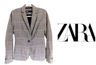 crveni novcanik mona: Zara, S (EU 36), Viscose, Geometrical, Plaid