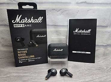 Qulaqcıqlar: Yeni Simsiz (Bluetooth) Qulaqcıqlar, Marshall, rəng - Qara — 1