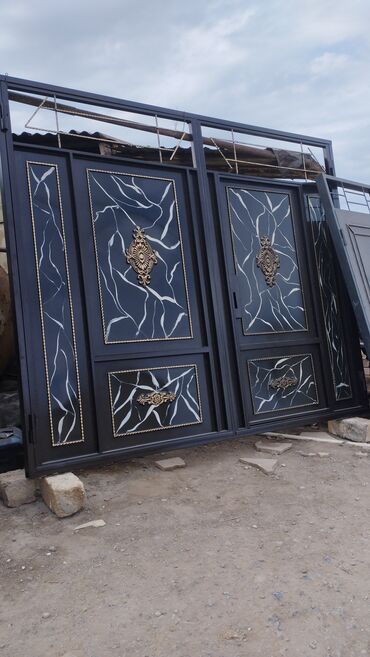 Qapı zamokları: Hər növ darvazalarin sifarişləri qəbuldu.hər nov hazır darvazalar var — 9