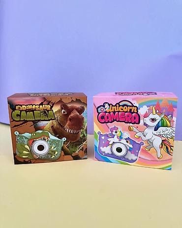 Игрушки: Детский фотоаппарат-принтер, можно сразу напечатать черно-белые — 7