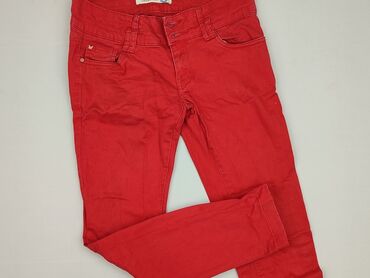 obcisła czerwona sukienka: Material trousers for women, size L (EU 40) at lalafo.pl obcisła czerwona sukienka: Material trousers for women, size L (EU 40)