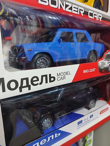 magic car: Жигули пультовой на зарядке белый синий чёрный Көк Жигули пульт — 2