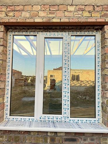 купить готовый туалет для дачи: Готовое пластиковое окно, Тип окна: Стандартные, Новый, Бесплатная установка, Без рассрочки — 7