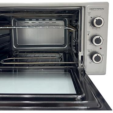 duxovka temiri: №: 5249 Məhsulun adı: Elektrik soba Hoffmann FG4800 Grill Silver — 3