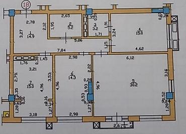 Продажа квартир: 3 комнаты, 100 м², Азия Молл Элитка, 6 этаж, Евроремонт — 16